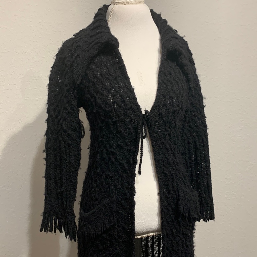 Rebecca Bruce hand knit sweater wrap